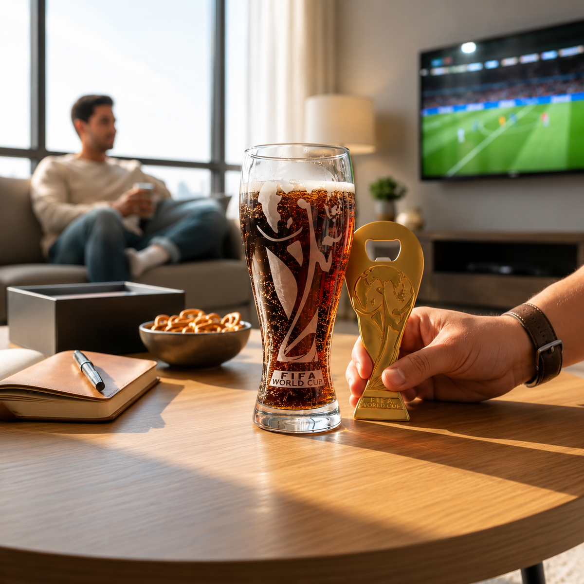 FIFA Trophy Glass